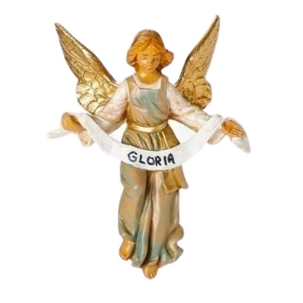 Fontanini 5" GLORIA ANGEL by Roman - New in Box 54060